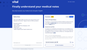 Discover how healthcare startup Vital is using AI to translate complex medical language into simple terms, improving patient understanding and transforming hospital communication.