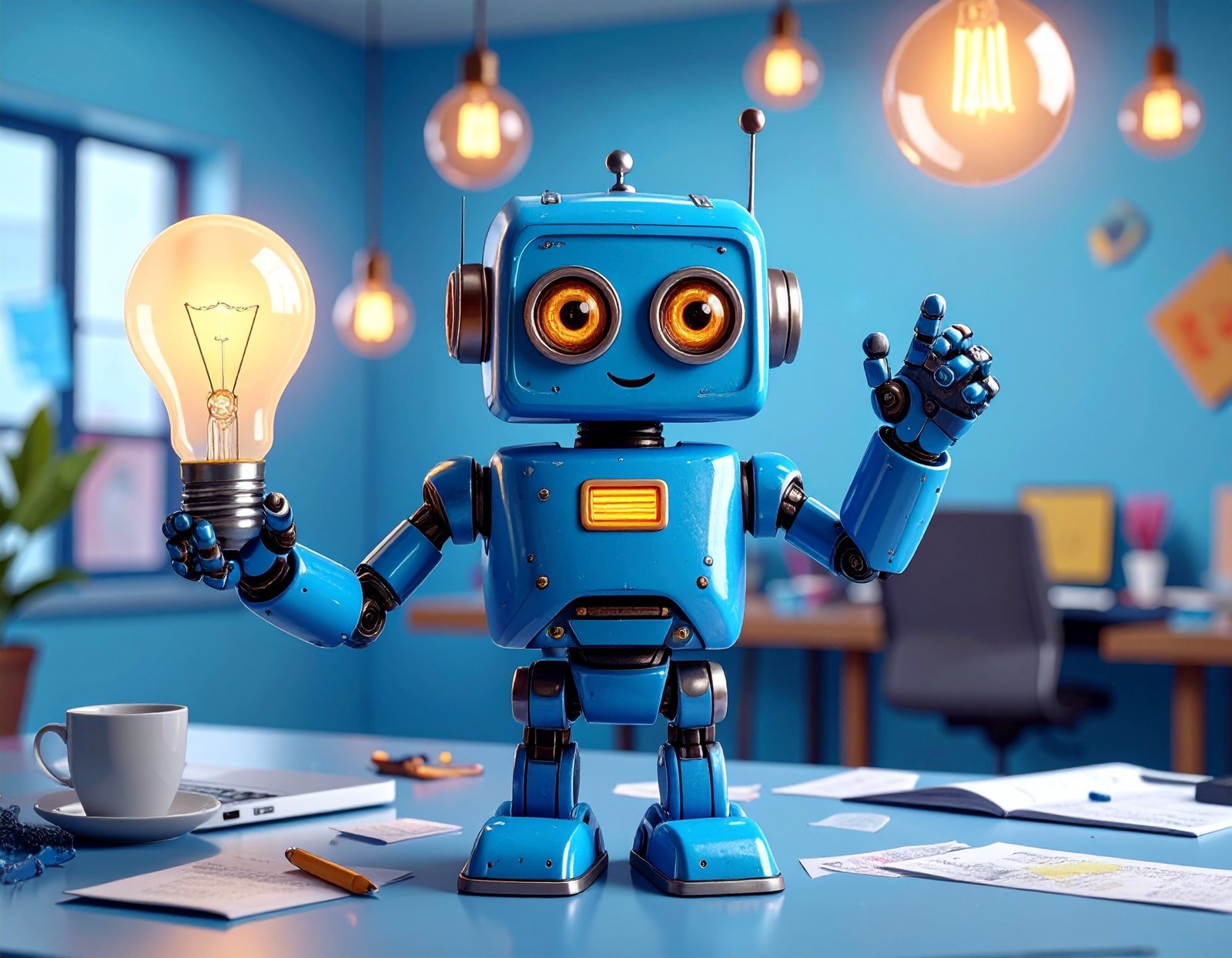 Robot with Ideas