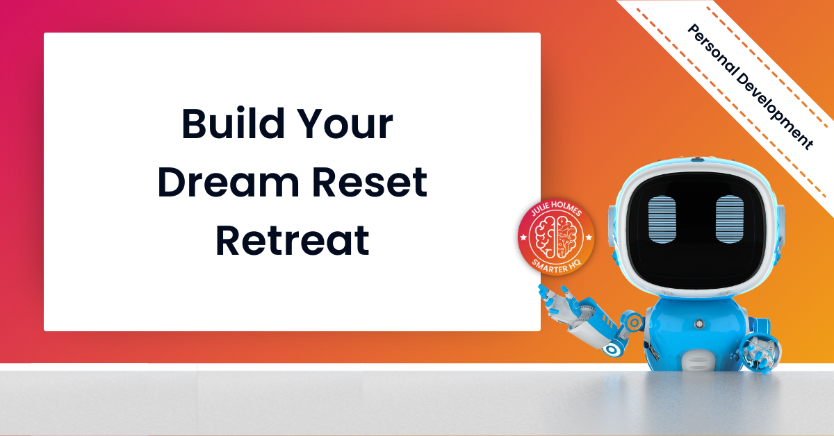 Design a 4-day solo retreat to reset your creativity and reflect on your business goals—with space for rest, hobbies, and optional unplug moments.
