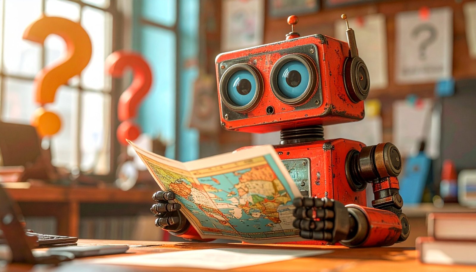Looking at Map