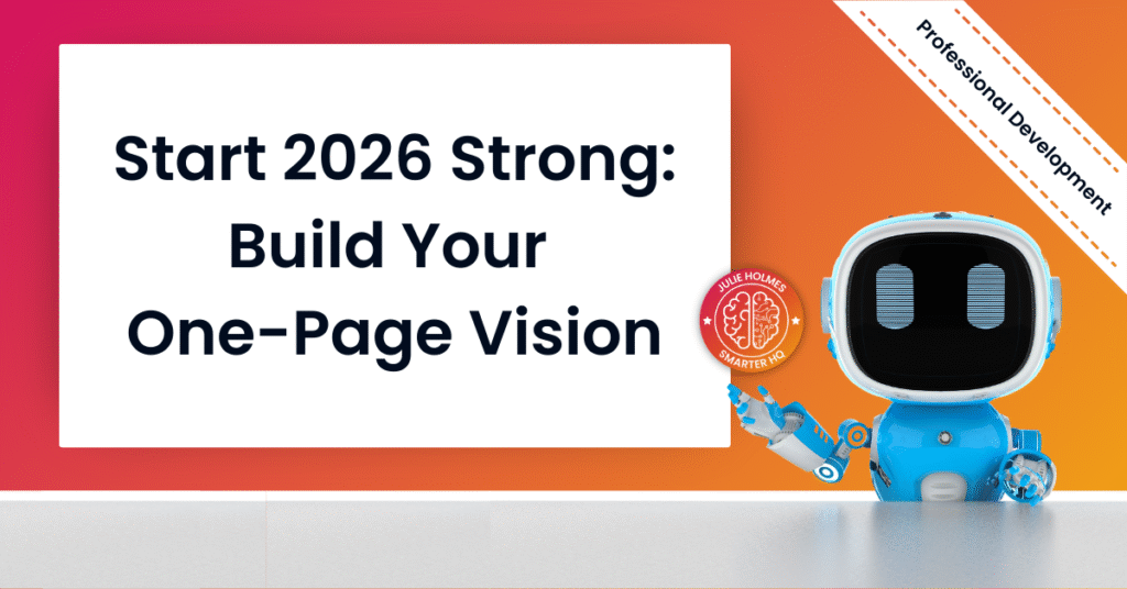 Start 2026 Strong: build your one-page 2026 vision statement from 2025 lessons
