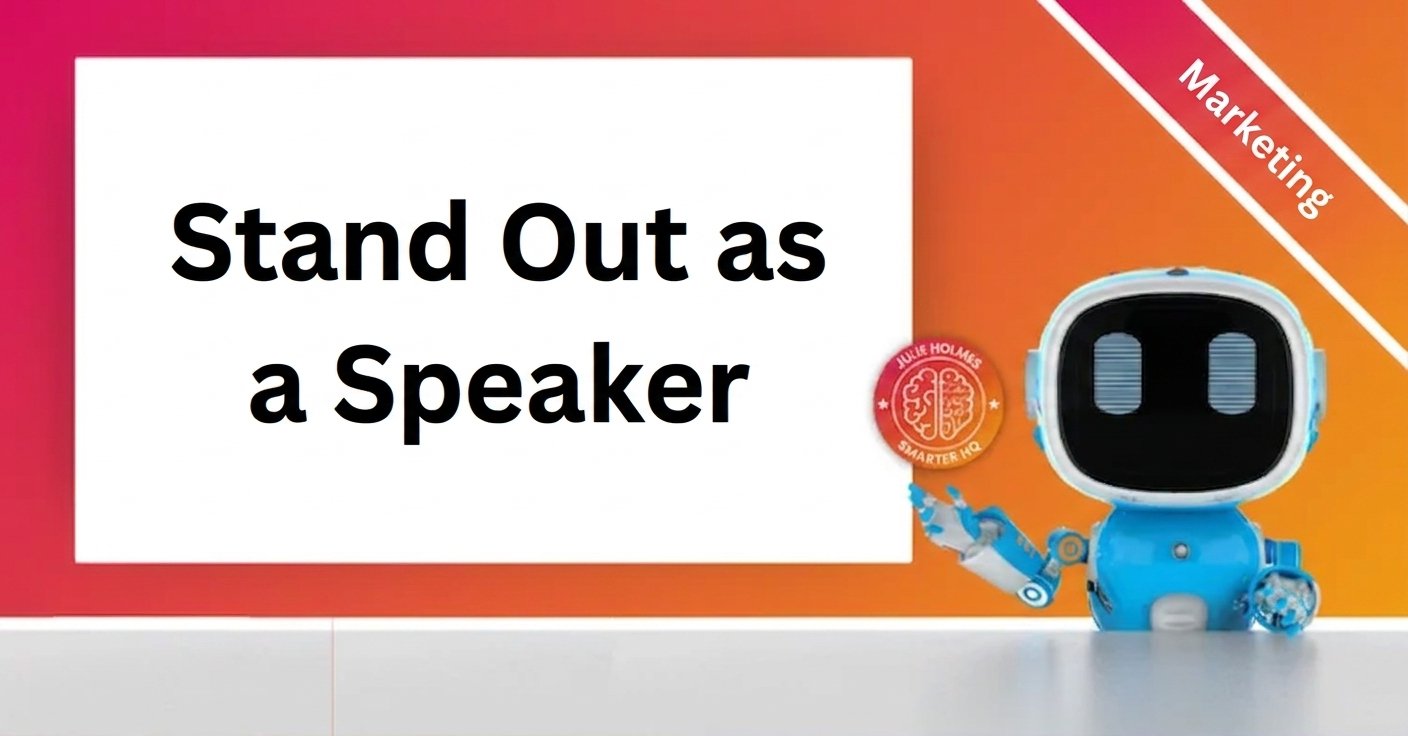 Differentiate Yourself as a Speaker With Julie’s 5 Es Framework - Generated Image.png